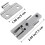 4pcs Reverse Folding Sliding Door Hinged Wardrobe Bi-folding Wardrobe 2
