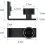 Adjustable sliding barn door roller floor guide, wall/door bottom guide 2