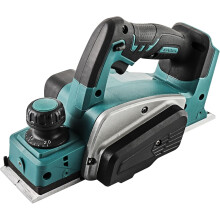 18V Li-ion draadloze elektrische houtschaaf, 82 mm breed en 2 mm diep, voor doe-het-zelf meubelbouw, groen