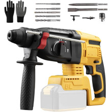 Dewalt 20V Cordless Rotary Hammer Drill Compatible, Compact Brushless Hammer Drill, Bare Unit