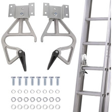 Ladder accessories, aluminum extension ladder locks, 2-piece extension ladder accessories for Werner 28-11 Rung Lock Kit