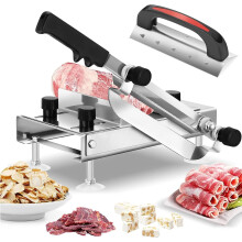 Frozen meat cutter, manual meat cutter, stainless steel meat cutter