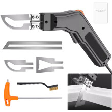 Hot knife, hot foam cutter, 280W electric foam cutter, polystyrene cutting tool 0-550Portable hot knife with 3 blades for sponge / EPS / EPP / KT