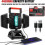 40W rechargeable work light, 4000LM magnetic work light, 360 rotating and foldable LED work light with large clamp, 5 light modes 5