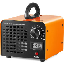 Ozongenerator, 12000 mg/h Ozongerät, leistungsstarker Ozongenerator für Gewerbe und Industrie mit Timer (0–120 Min.) für Räume und Autos