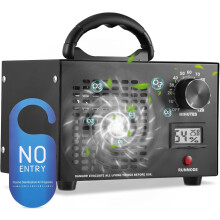 Ozone generator, high-capacity 60000 mg/h ozone machine with 120-minute timer, industrial commercial odor removal O3 deodorizer, portable air purifier