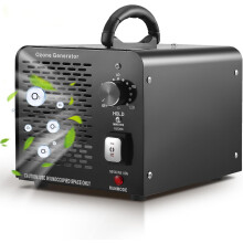 2-in-1 Ozon- und Negativionengenerator, 60.000 mg/h Ozongenerator für den Heimgebrauch, Ozongerät mit 120-Minuten-Timer für 300 Raum, Generator