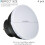 4-piece diffuser lamp sock soft cover 7 inch / 18 cm standard fabric diffuser light sock lamp shade reflector lamp for strobe flash Speedlite (white) 2