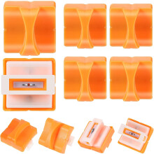 10PCS Replacement Paper Cutting Blades, Refillable Paper Cutting Blades for A4 Paper Cutters, Orange