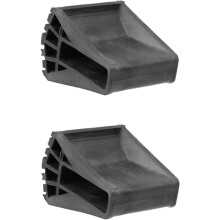 2pcs Anti-slip Ladder Feet Covers Protective Pads for Folding Ladders Floor Protector for Wood Tiles Mat Sound Insulation Slip Resistance