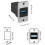 5Gbps USB 3.0 Rectangular Metal Panel Adapter USB 3.0 Female to Female Panel Mount Connector USB 3.0 Mounting Socket Data Module 5V/0.5A Charging 4