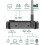 Bluetooth Transmitter for TV with Dual Headphones, Bluetooth Adapter for LCD TV Display with Adjustable Volume, Wireless Receiver 2