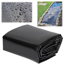 HDPE Pond Liner Waterproof Heavy Duty Garden Fish Pond Membrane Custom Size for Outdoor Use