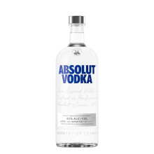 Absolut Vodka Swedish Vodka 40 ABV 1L Made in Southern Sweden Smooth  Rich
