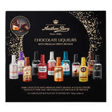 Anthon Berg 12 Chocolate Liqueurs Famous Spirits with a Delicious Liquid Fi