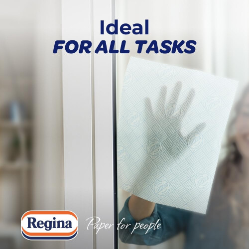 Regina Regina Blitz Household Towels – 8 Triple Layered Rolls 70 Sheets Per Roll P 2
