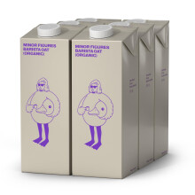 MINOR FIGURES BARISTA OAT ORGANIC 1 litre pack of 6
