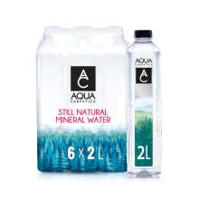 AQUA Carpatica 2L x 6 Pure Natural Still Mineral Water 6Pack Bottled Water