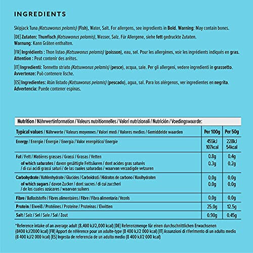 by Amazon Skipjack Tuna Steak in Brine 6x195g 1