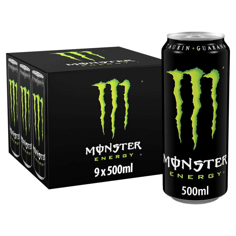 Monster Energy Drink 9 X 500 Ml