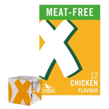 OXO 12 Vegan Chicken Flavour Stock Cubes – MeatFree Bold Taste PlantBased I