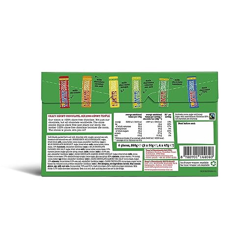 Tonys Chocolonely Rainbow Tasting Pack Christmas Edition  Small Chocolate B 1