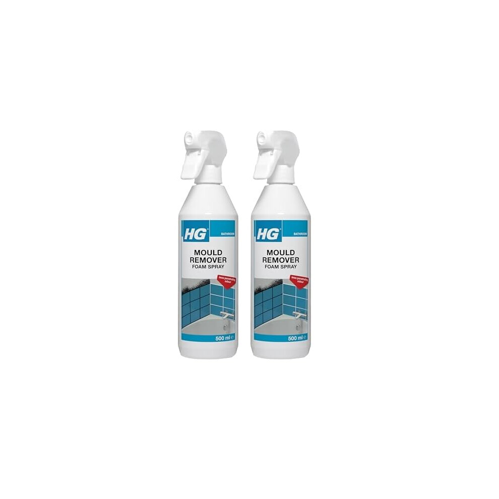 Hg Mould Remover Foam Spray Mould Spray Mildew Cleaner Removes Mould Stain