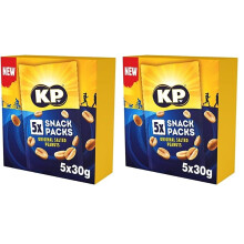 KP Salted Peanuts Multipack 5 x 30g Pack of 2