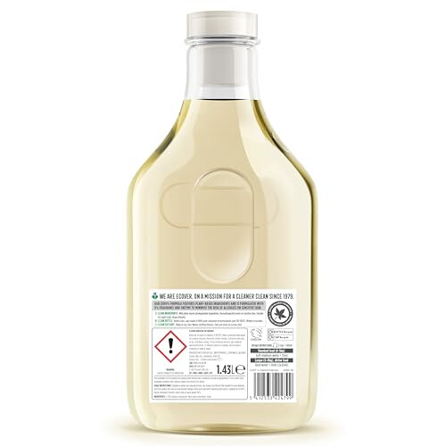 Ecover Ecover Zero NonBio Laundry Detergent Laundry Washing Liquid For Sensitive S 1