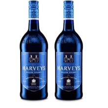 Harveys Bristol Cream Solera Sherry 1L Pack of 2