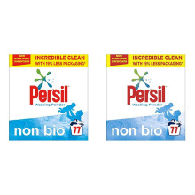 Persil Non Bio Washing Powder XXL Family Pack 100 recyclable pack for stain