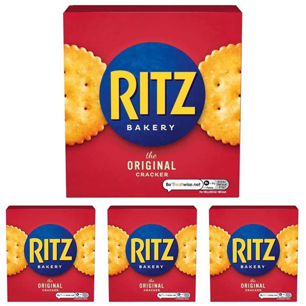 Ritz Original Cracker Box Cheese Flavour Savoury Biscuits Cracker Snack To