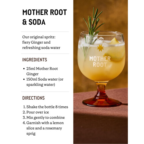Mother Root Ginger (500ml) | Award-Winning Fiery 2