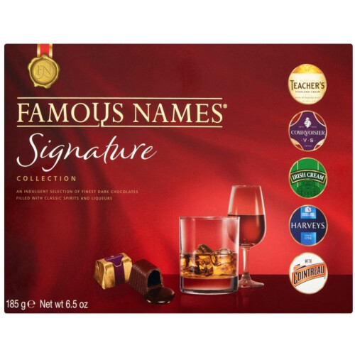 Elizabeth Shaw Famous Names Liqueurs 165G