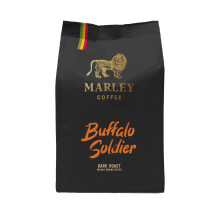 Buffalo Soldier Strong Dark Roast Organic Ground Coffee 227g Marley Coffee