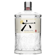 Roku Suntory  Japanese  Craft  Gin  Crisp  Cherry Blossom Yuzu and Sansho P