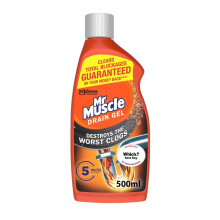 Mr Muscle Drain Unblocker Sink Drain Cleaner Fast Acting Heavy Duty Drain