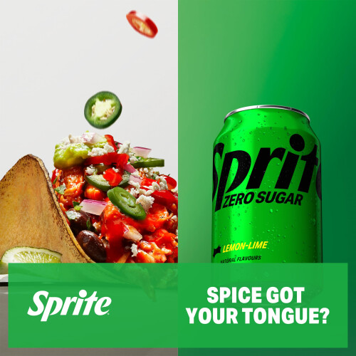 Sprite Can Zero 330 ml (Pack of 8) 2