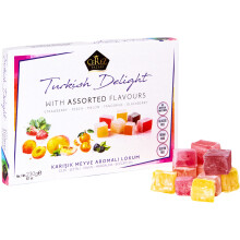 Cerez Pazari Turkish Delight with Strawberry Peach Melon Tangerine Blackber