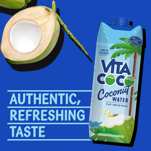 Vita Coco Original Coconut Water Multipack 1L x 6 Packed With Electrolytes 2