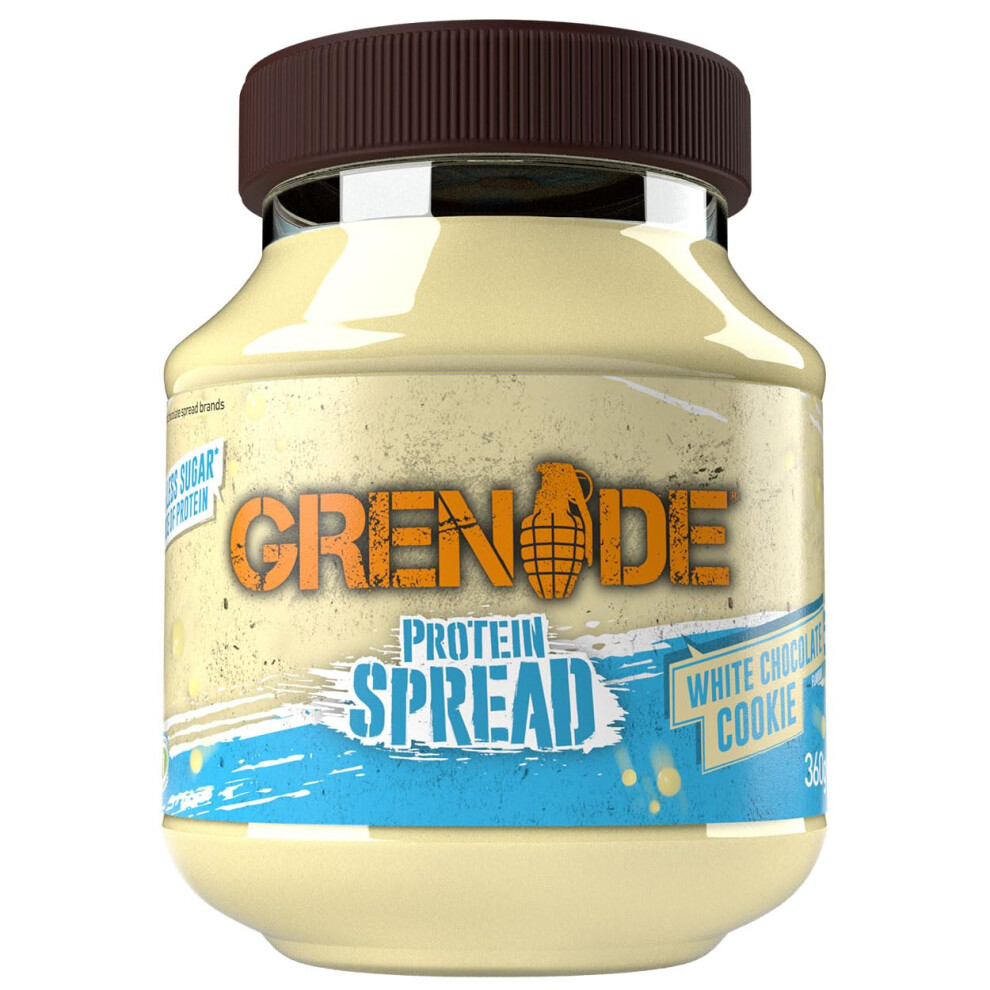 Grenade White Chocolate Cookie Protein Spread 1 X 360 G Jar