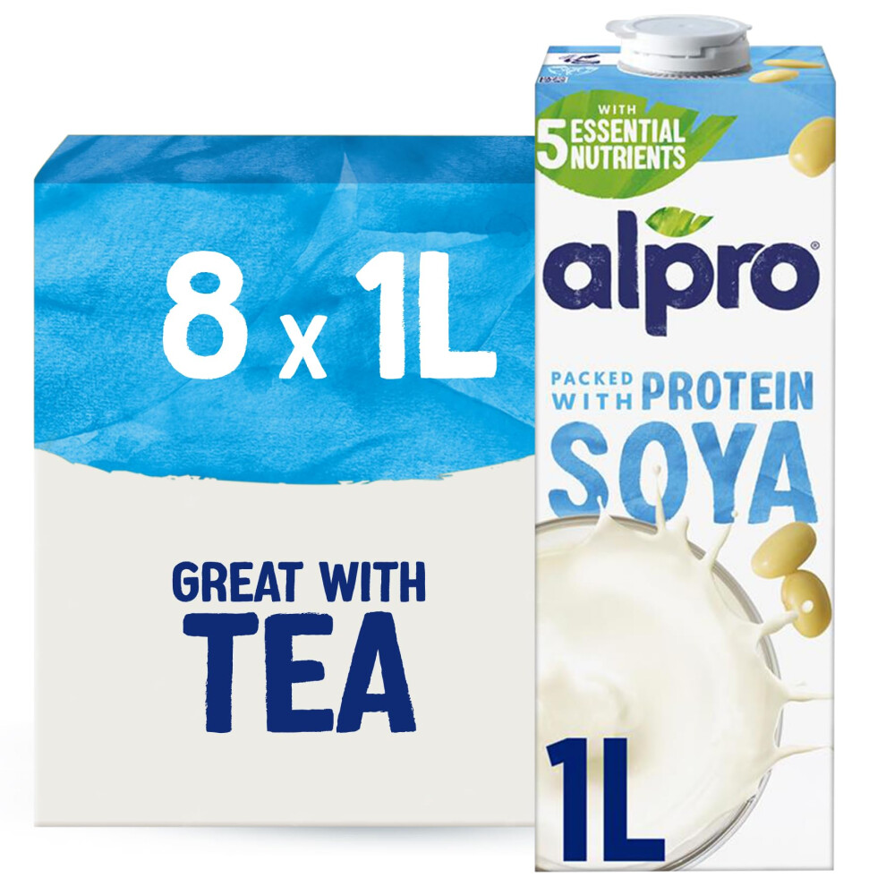 Alpro Soya Drink Plantbased Long Life Dairy Free Lactose Free Milk Altern