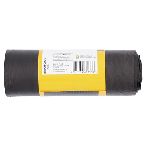 Polylina 20 Refuse Sacks Flush Toop 75L Pack of 2 2