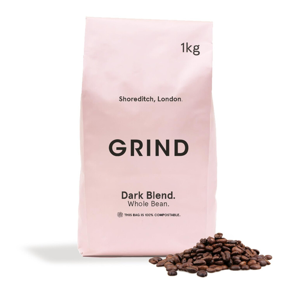 Grind Blend Specialty Coffee Beans – 1Kg Bag – Roast – Suitable F Dark