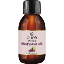 Pure World Natural Grapeseed Oil REAL100 Pure and Undiluted 100ml Premium I