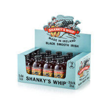 Shankys Whip Mini Bottles Pack 15 x 50ml  Irish Whiskey Liqueur Flavoured w
