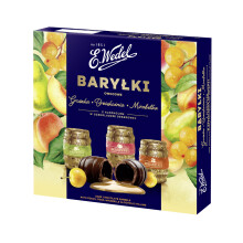 EWedel Chocolate Box  Peach Pear and Mirabelle  Happy Barrels Liqueur Choco