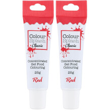 COLOUR SPLASH Food Colouring Gel Tube Natural Edible Ingredients Highly Co