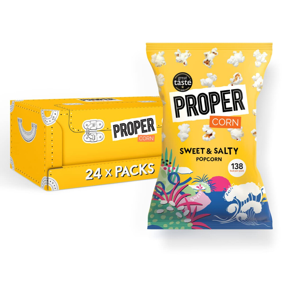 Proper Sweet Salty Popcorn 24 X 30G