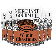 Merchant Gourmet Whole Cooked Chestnuts Naturally Sweet Nutty Flavour Sour